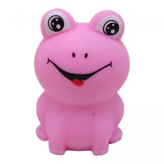 Игрушка-антистресс пеновая "Жабка" (розовая)