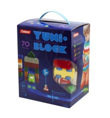 Конструктор детский "YUNI-BLOCK", 70 деталей