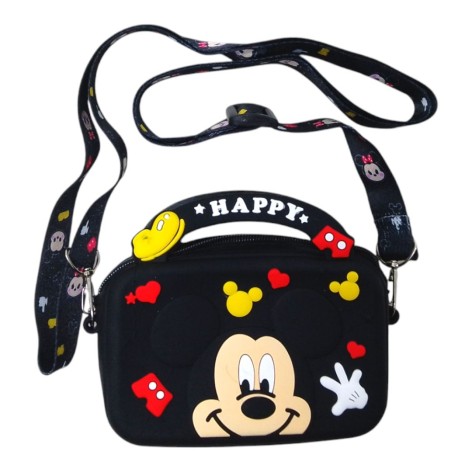 Сумочка силіконова Міккі Маус чорна