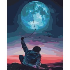 Картина по номерам "Достать до Луны"