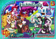 Пазлы из серии "Enchantimals", 117 эл
