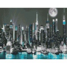 Алмазная мозаика "New York City" 30х40 см