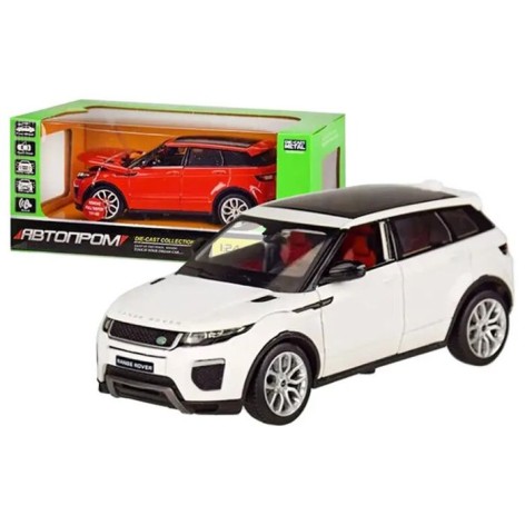 Машина мет. АВТОПРОМ Range Rover Evoque HSE" білий колір