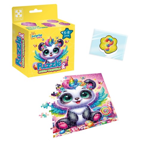 Пазлы с сюрпризом "Панда-единорожка" (укр)