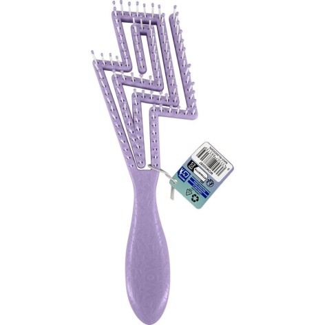 Расческа для волос "Молния" СИРЕНЕВАЯ