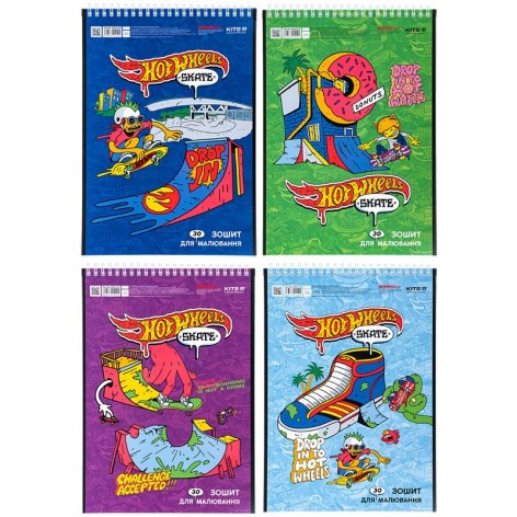 Тетрадь для рисования, 30 лист., спир., гибр. лак + УФ лак,