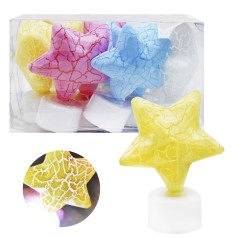 Светяшка "LED Звездочка" (микс цветов)