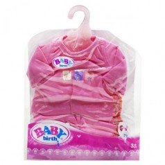 Одежда для пупсика: розовый комбинезон