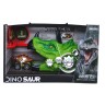 Игровой набор "Dinosaur: запугалка с машинкой", зеленый