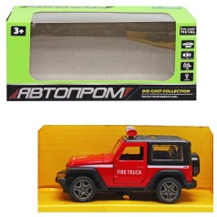 Машинка металлическая "Автопром: Firetruck"