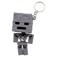 3D Брелоки MINECRAFT / МАЙНКРАФТ CHUBBY SKELETON / СКЕЛЕТ ГОЛОВАСТИК KEYCHAIN, 3D печать