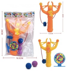 Игрушка-рогатка с мишенью, микс цветов