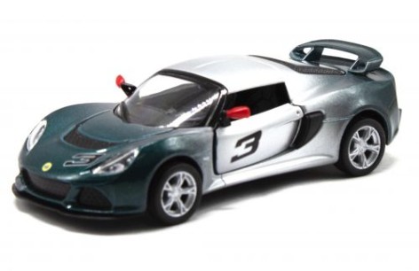 Машинка KINSMART "Lotus Exige S" (сіро-зелений)