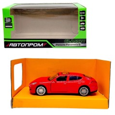 МАШИНА АВТОПРОМ (металлическая) Porsche Panamera S (КРАСНАЯ)