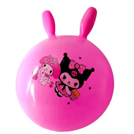 Мяч для фитнеса герой, диаметр 43 см (розовый)