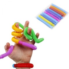 Игрушка-антистресс "Pop Tube", 10 штук
