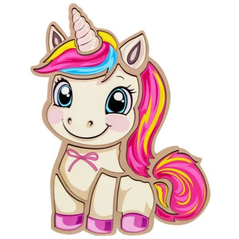 Пазл-складалка "Єдиноріг" Puz-22957 PuzzleOk