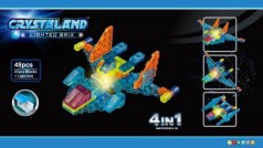 Конструктор "CRYSTALAND: Космолет" , 48 деталей