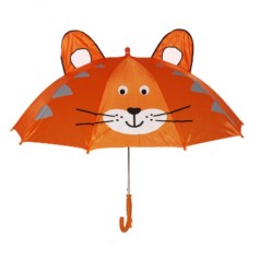 Зонтик Животные оранжевый