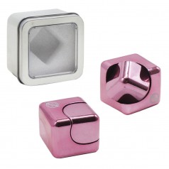 Кубик-антистресс, розовый