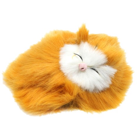 Сонный котик (рыжий)