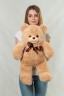 Мягкий плюшевый медведь Boxi Арни 84 см светло-коричневый