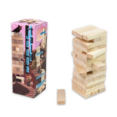Настільна гра "Jenga Tale" 48 брусків (укр)