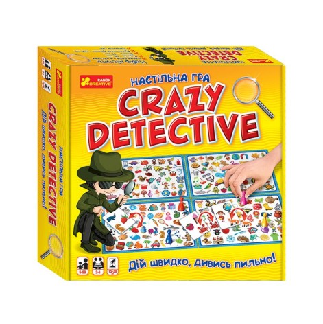 Настільна гра "Crazy detective"