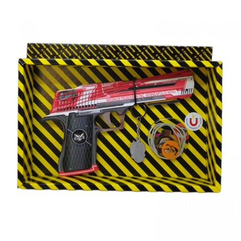 Резинкостріл дерев'яний "Desert eagle code red"