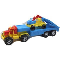 Трак Автотрейлер червоний+синій