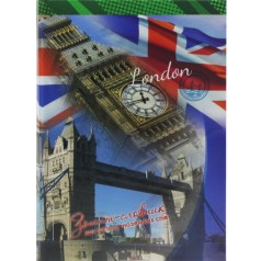Тетрадь-словарь "Лондон" (твердая обложка)
