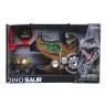 Игровой набор "Dinosaur: запугалка с машинкой", коричневый
