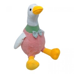 М'яка іграшка Гусак Валера 40 см рожевий