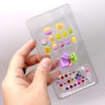 Аксессуары для девочек, накладные ногти, аксес микс 7, (короб. 8*2*17см)