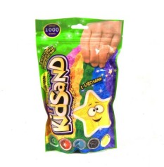 Кинетический песок "KidSand", в пакете, 1000 г (жёлтый)