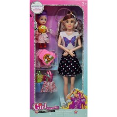 Кукла с ребенком "Girl Charming" (вид 4)