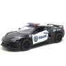 Модель легкова CORVETTE (2021) 5ʼʼ KT5432WP Police метал.інерц.відкр.дв.кор