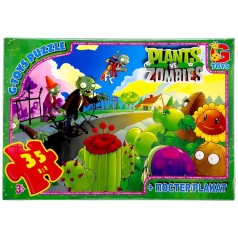 Пазлы из серии "Растения против Зомби", 35 эл