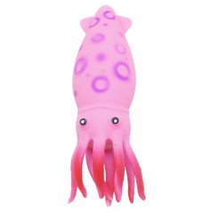 Игрушка-антистресс "Кальмар", розовый