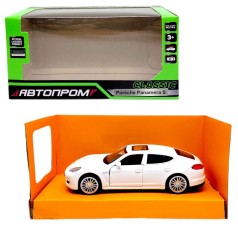 МАШИНА АВТОПРОМ (металлическая) Porsche Panamera S (БЕЛАЯ)