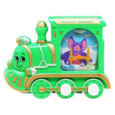 Водная игра с колечками "Паровоз", зеленый