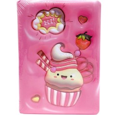 Блокнот 3D Пирожное (РОЗОВЫЙ)