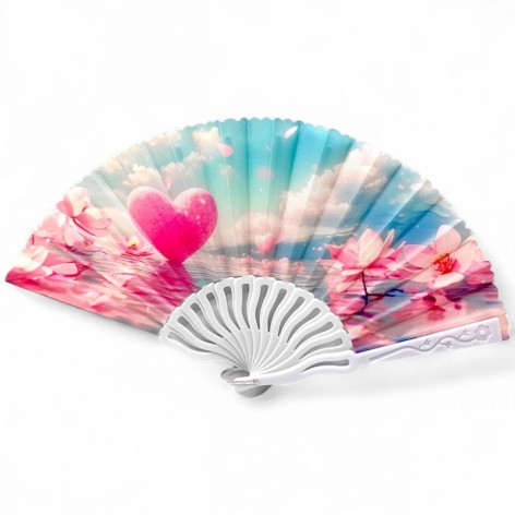 ВІЯЛА КОЛЬОРОВІ СЕРДЦЯ 43 СМ (МІКС)