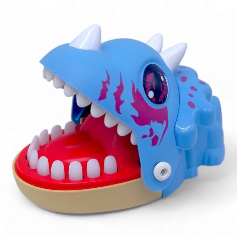 Игра кусачка "Динозавр: Трицератопс", зубастик