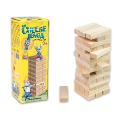 Настольная игра "Cheese Jenga" 48 брусков (укр)