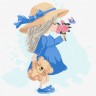 Картина по номерам "Маленькая девочка" ★★★