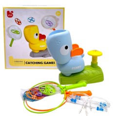 Игрушка фризби с дисками "Собачка", (СИНЯЯ)