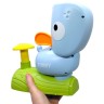 Игрушка фризби с дисками "Собачка", (СИНЯЯ)
