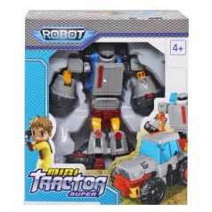Трансформер "Робот-трактор" (серый)