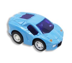 Машинка гоночна, синій